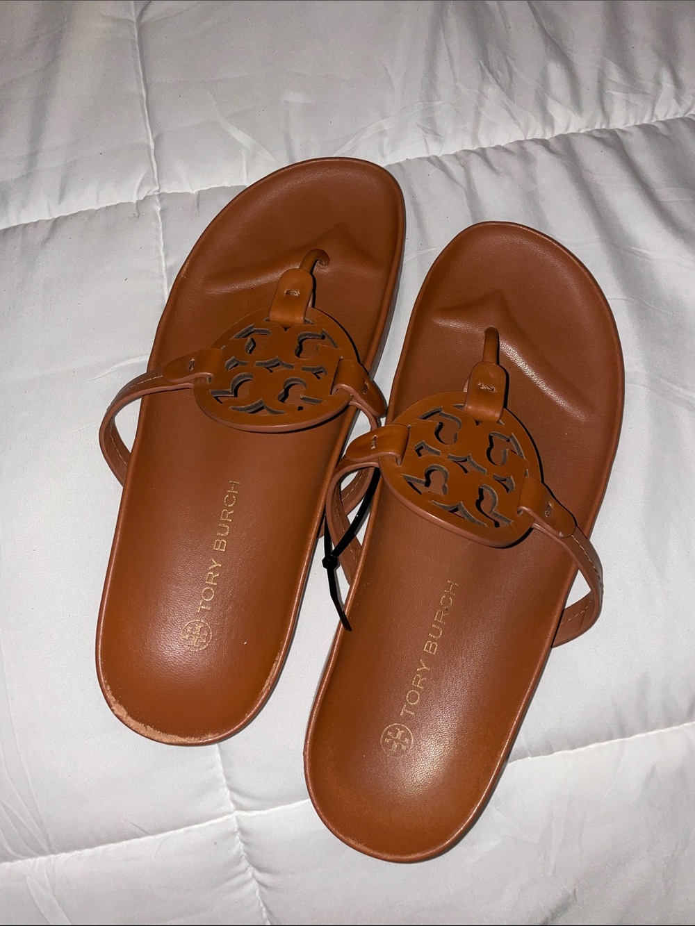 TORY BURCH MILLER CLOUD SANDAL 11 Burbon